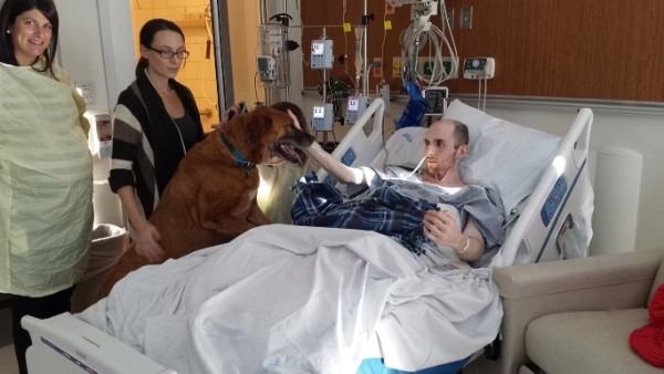 Young Man’s Final Wish Before Losing His Battle With Cancer Was One Last Hug From His Beloved Dog